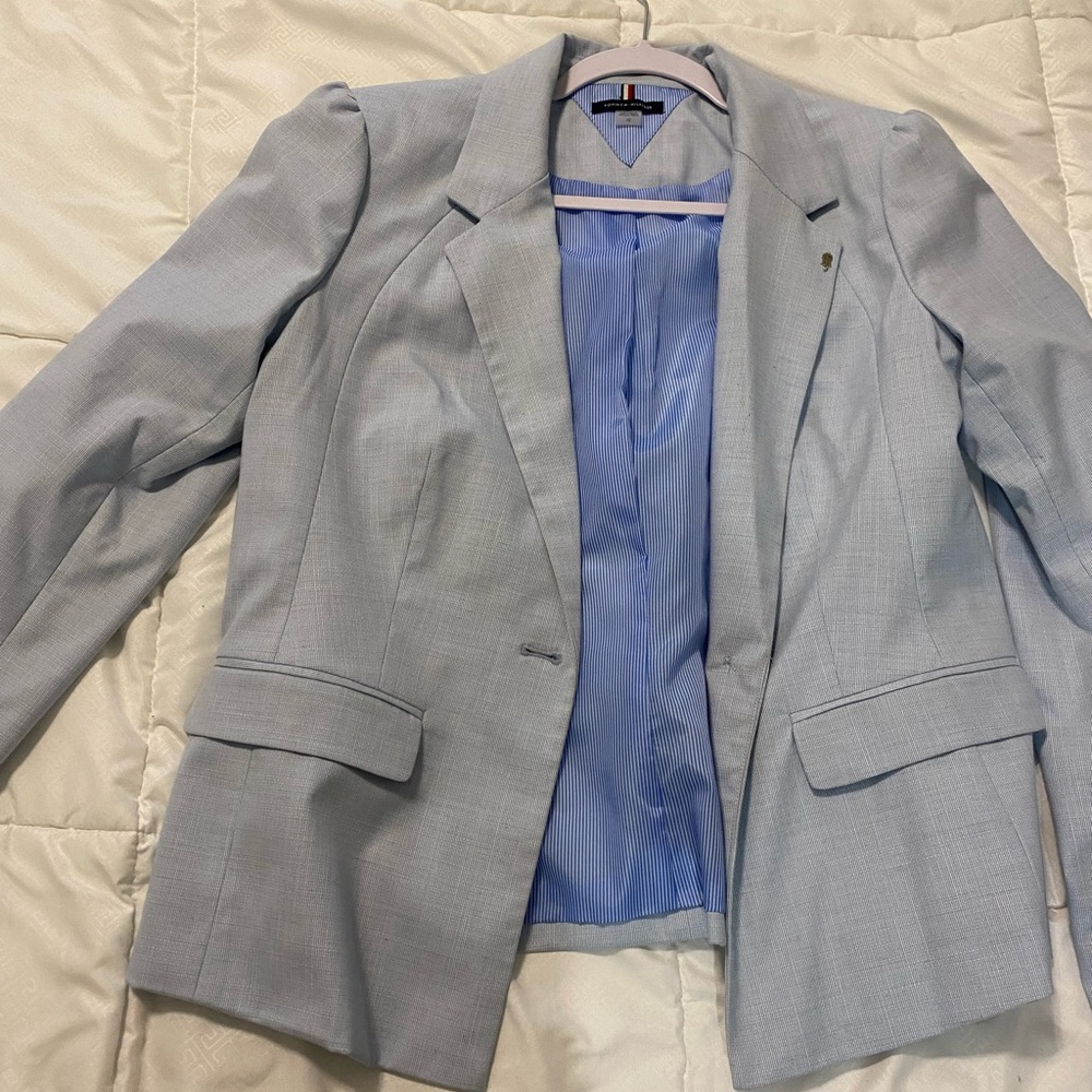Tommy Hilfiger light blue blazer